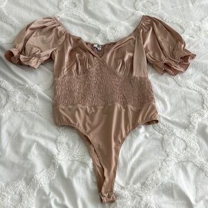 Miss lola satin bodysuit